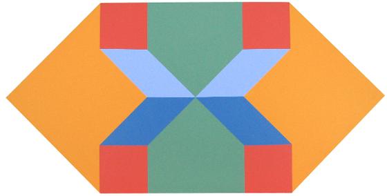 “X” et flèches, 1975