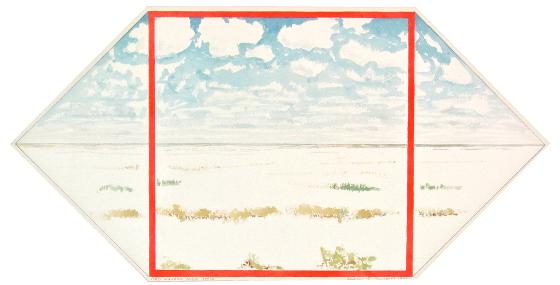 Carré rouge: espace de la neige, 1981